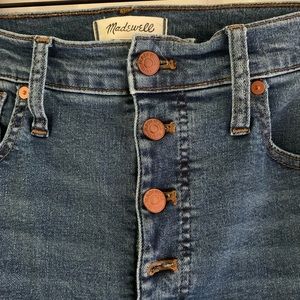 Madewell 10” High Rise Skinny